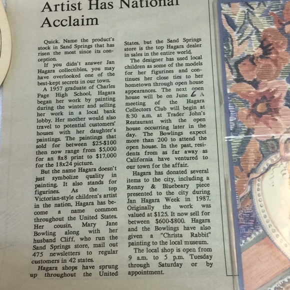 FINAL SALE PRICE 12 Pc. Jan Hagara Collectible Lot - Very Historic - Picture 2 of 11